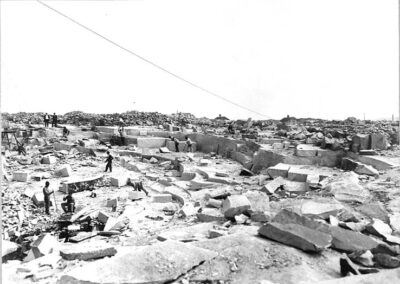 Klockebrottet på Draget, Malmön i början på 1900-talet.